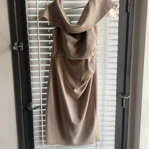 Champagne/ rose gold sparkly  Vince Camuto dress